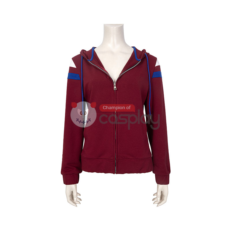 Wanda Hoodies Costume WandaVision Maximoff Scarlet Witch Cosplay Suit