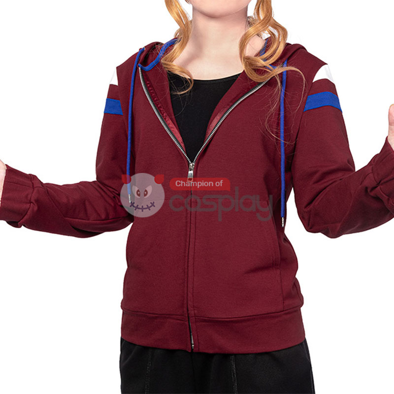 Wanda Hoodies Costume WandaVision Maximoff Scarlet Witch Cosplay Suit
