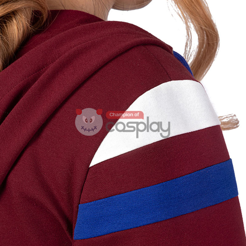 Wanda Hoodies Costume WandaVision Maximoff Scarlet Witch Cosplay Suit