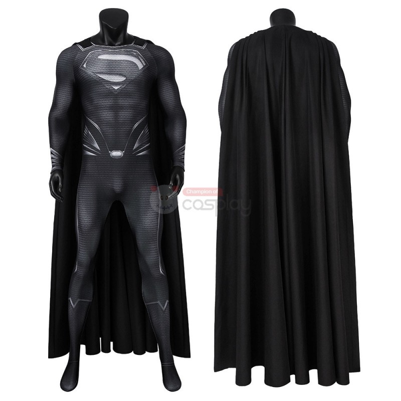 Black Clark Cosplay Costume Zentai Jumpsuit
