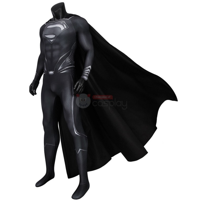 Black Clark Cosplay Costume Zentai Jumpsuit