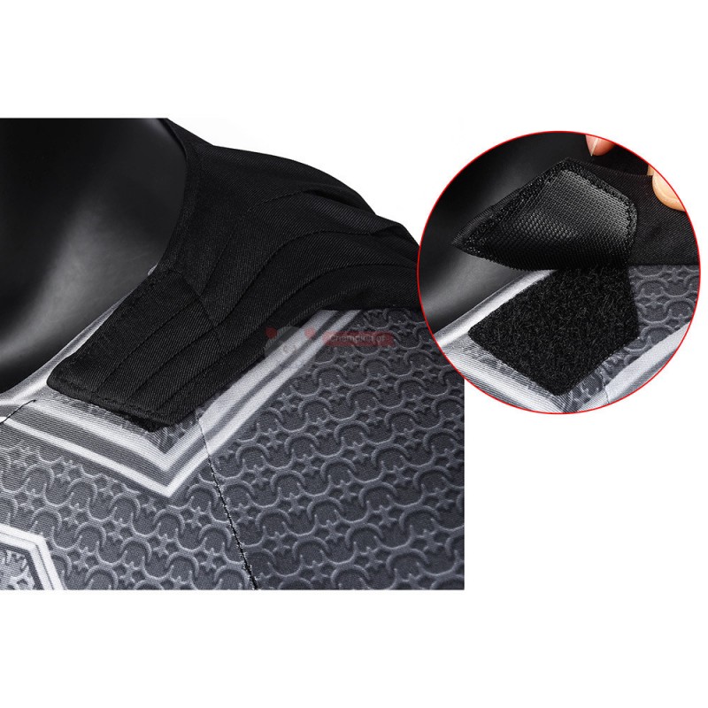 Black Clark Cosplay Costume Zentai Jumpsuit