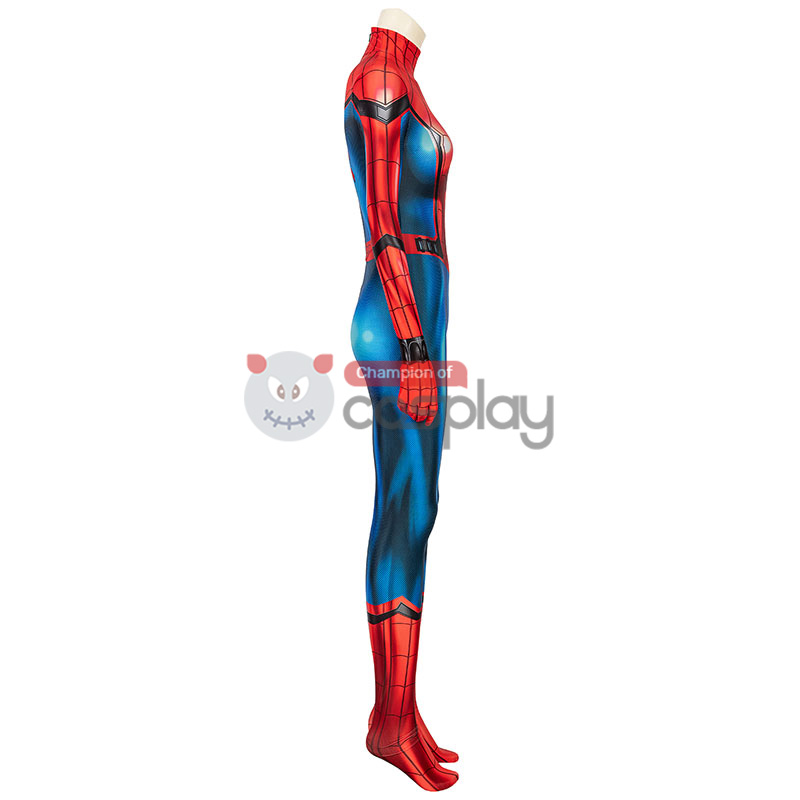 Female Spider-Man Costume Peter Parker Spiderman Far From Home Cosplay Suit