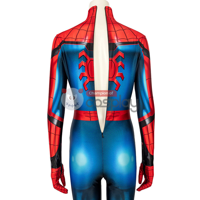 Female Spider-Man Costume Peter Parker Spiderman Far From Home Cosplay Suit