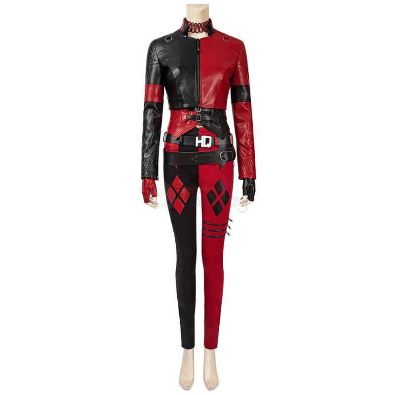 2021 Harley Quinn Costume New The Suicide Squad 2 Harley Quinn Cosplay Suit