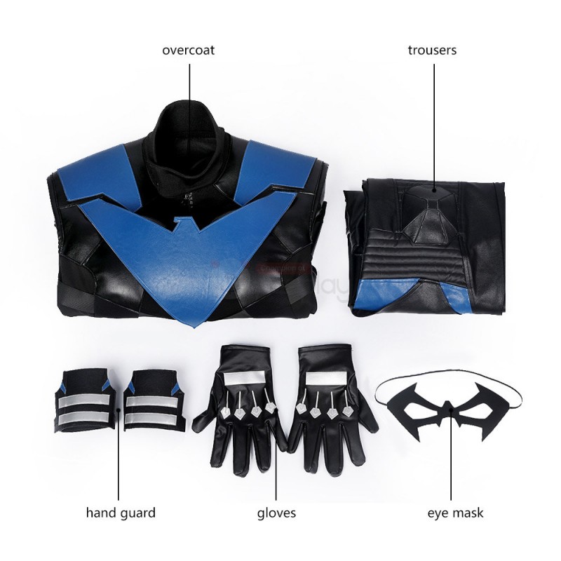 Brenton Thwaites Knights Cosplay Richard John Costume Robin Suit