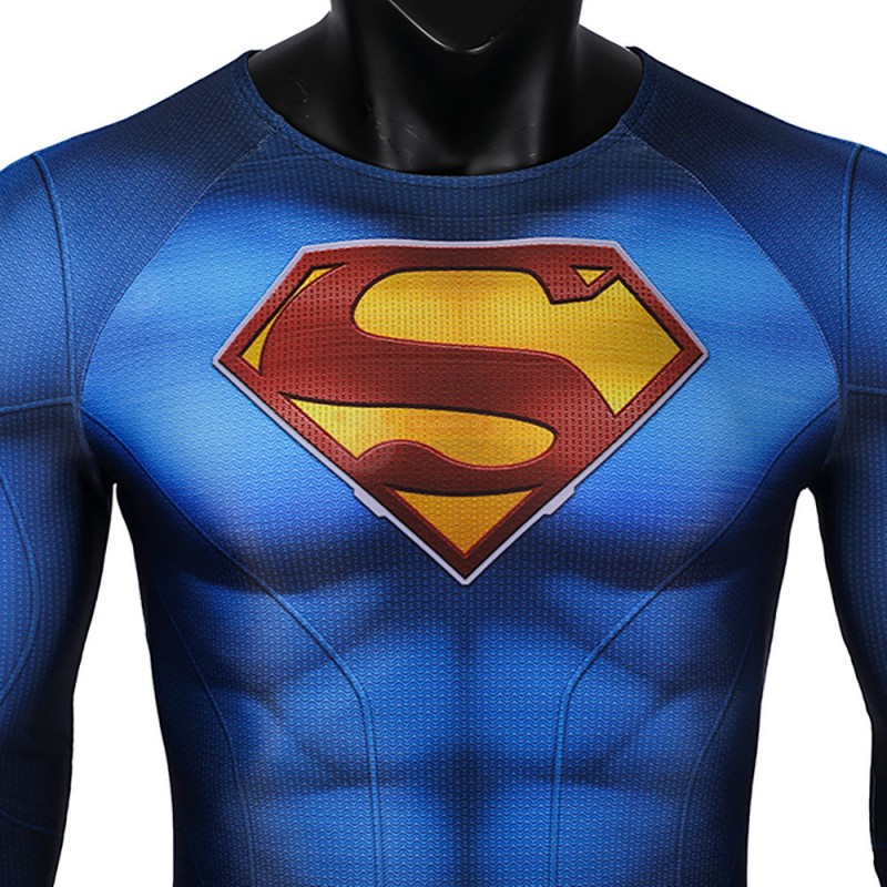 Clark Kent Lois Blue Jumpsuit Cosplay Costume
