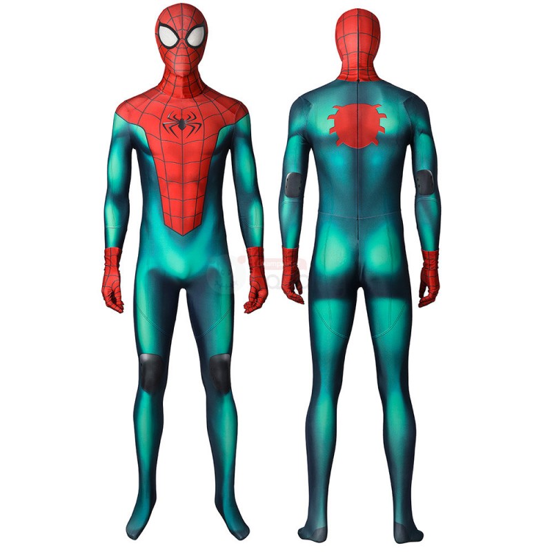 Spiderman Costume PS5 Spider-Man Miles Morales Cosplay Great Responsibility Suit