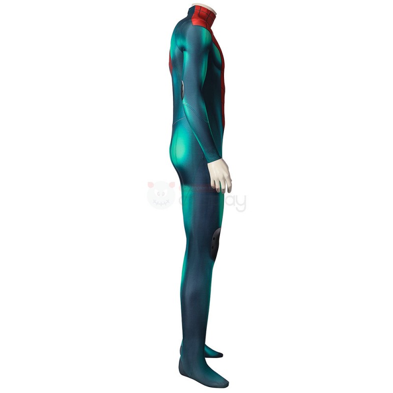 Spiderman Costume PS5 Spider-Man Miles Morales Cosplay Great Responsibility Suit
