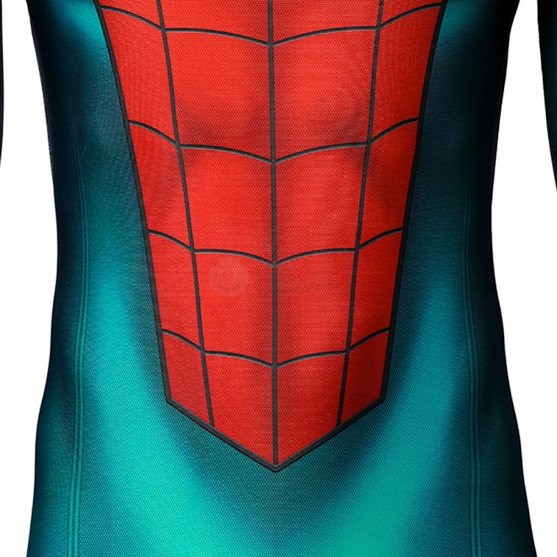Spiderman Costume PS5 Spider-Man Miles Morales Cosplay Great Responsibility Suit