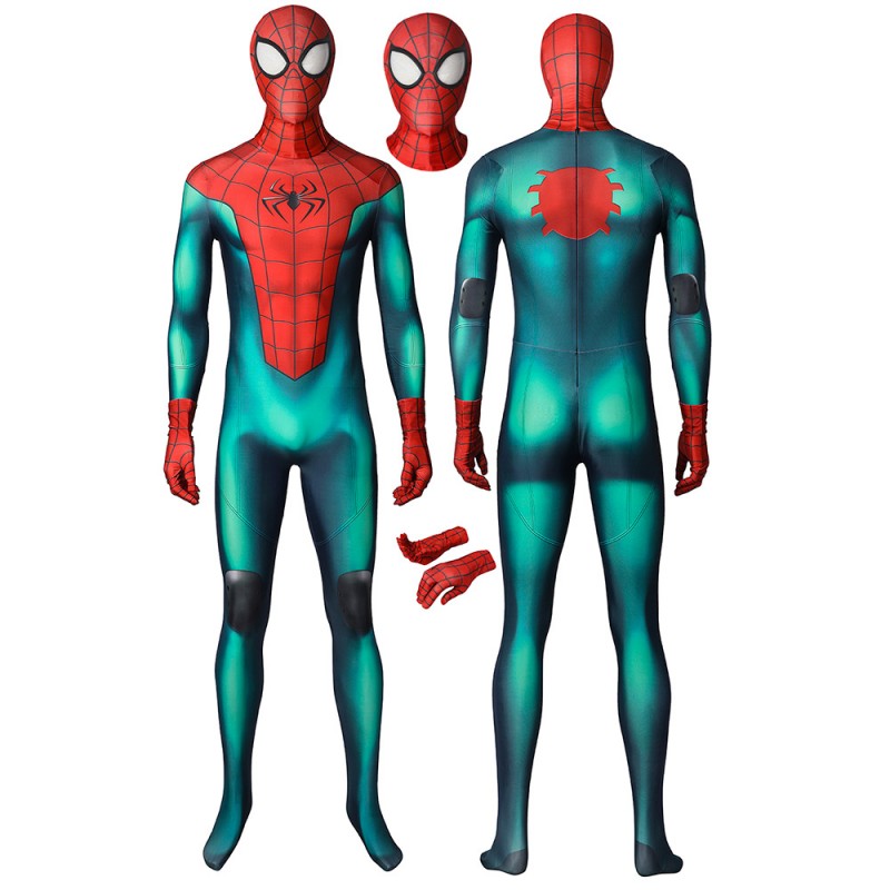 Spiderman Costume PS5 Spider-Man Miles Morales Cosplay Great Responsibility Suit
