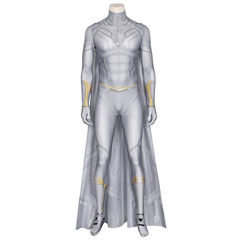 White Vision Costume 2021 WandaVision Jumpsuit New Wanda Maximoff Scarlet Witch Suit