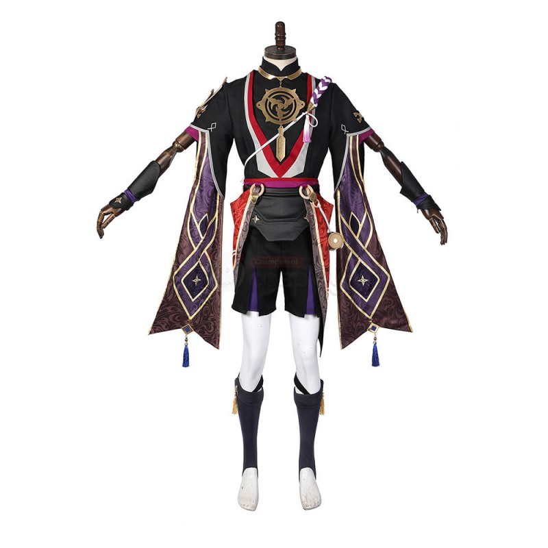 Genshin Impact Scaramouche Cosplay Costume