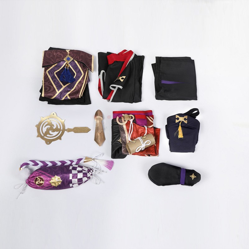 Genshin Impact Scaramouche Cosplay Costume