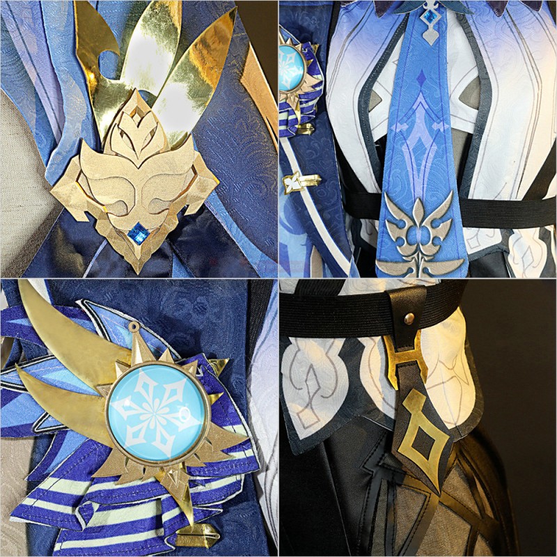 Eula Costume Genshin Impact Cosplay Suit
