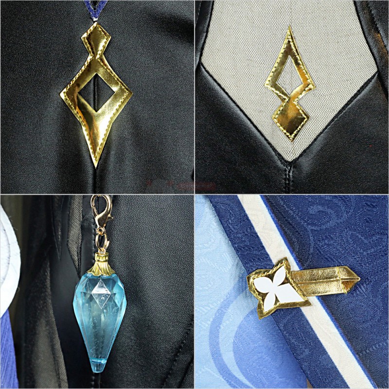 Eula Costume Genshin Impact Cosplay Suit
