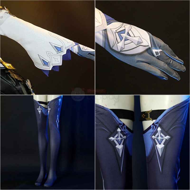 Eula Costume Genshin Impact Cosplay Suit