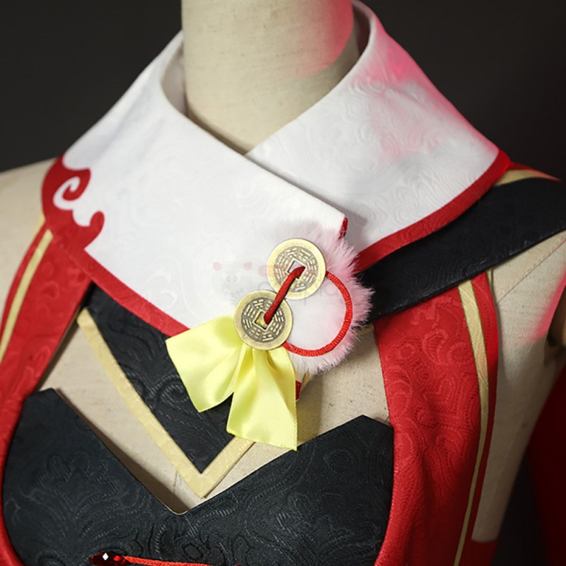 Yanfei Costume Genshin Impact Cosplay Suit