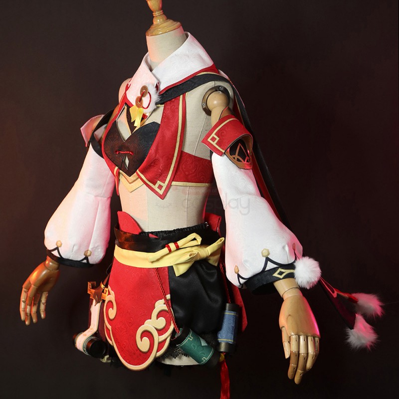 Yanfei Costume Genshin Impact Cosplay Suit