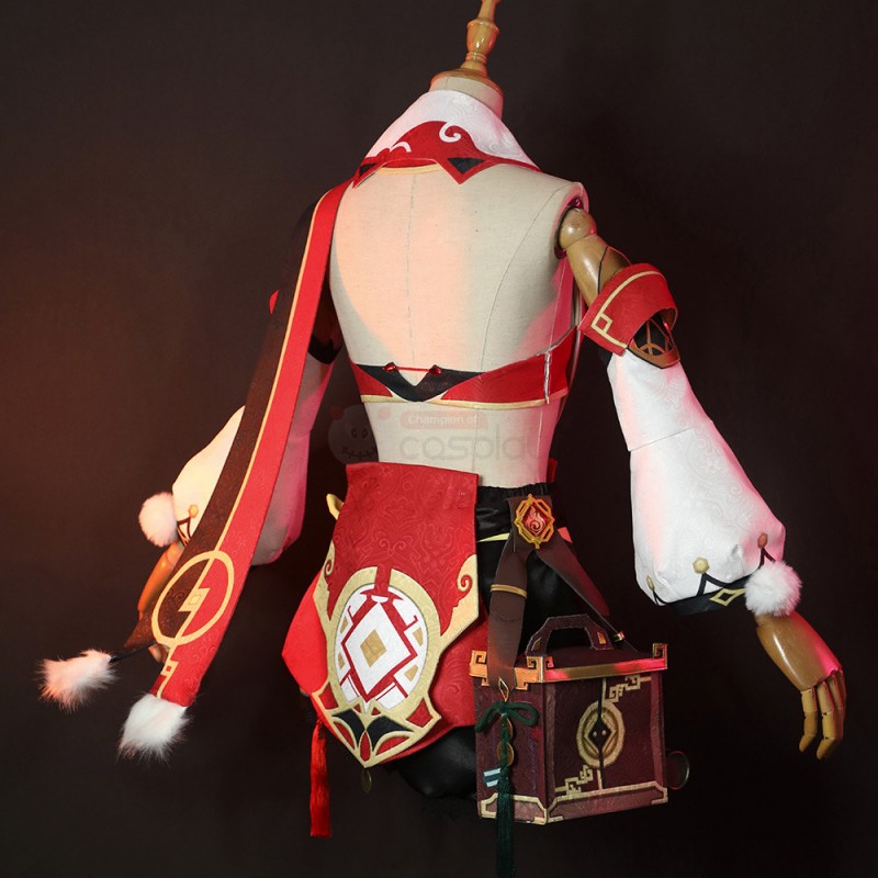 Yanfei Costume Genshin Impact Cosplay Suit