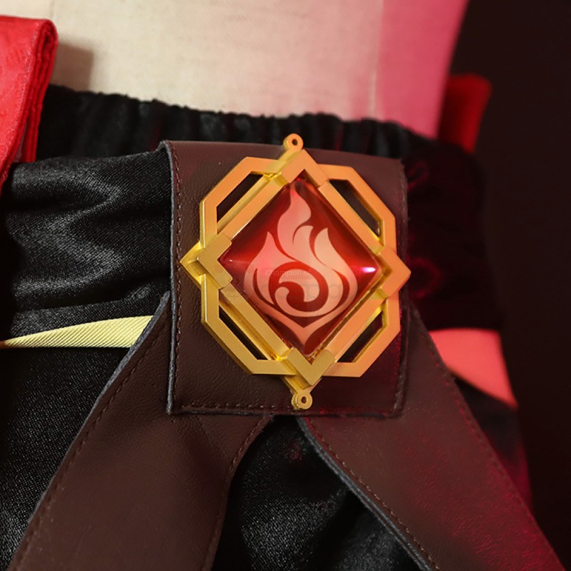 Yanfei Costume Genshin Impact Cosplay Suit