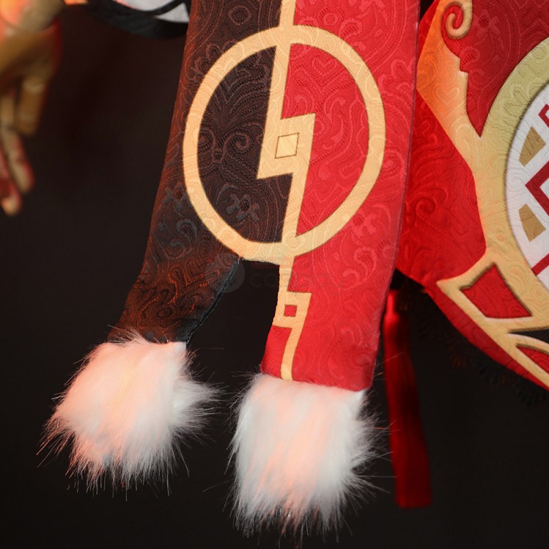 Yanfei Costume Genshin Impact Cosplay Suit