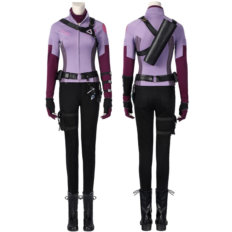 Kate Bishop Costume Young Avengers Hawkeye Cosplay Suit