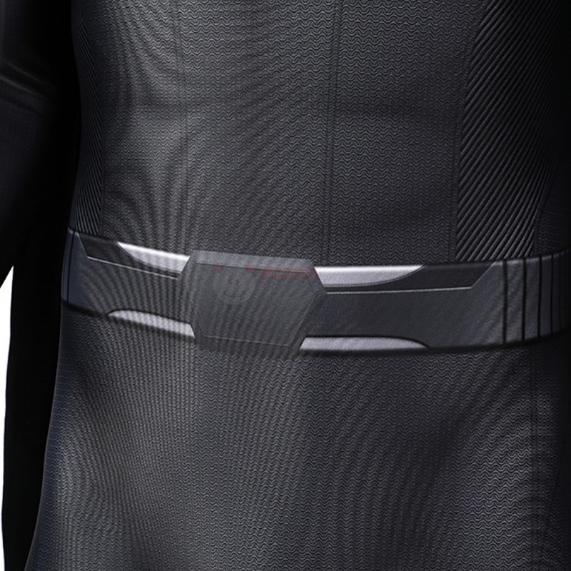 Clark Black Jumpsuit Cosplay Costume