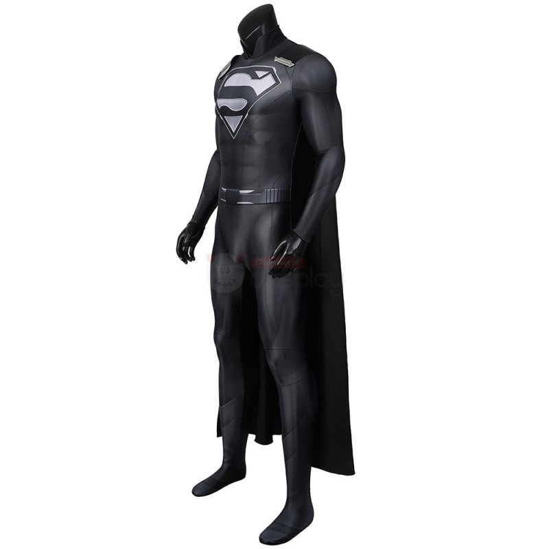 Clark Black Jumpsuit Cosplay Costume