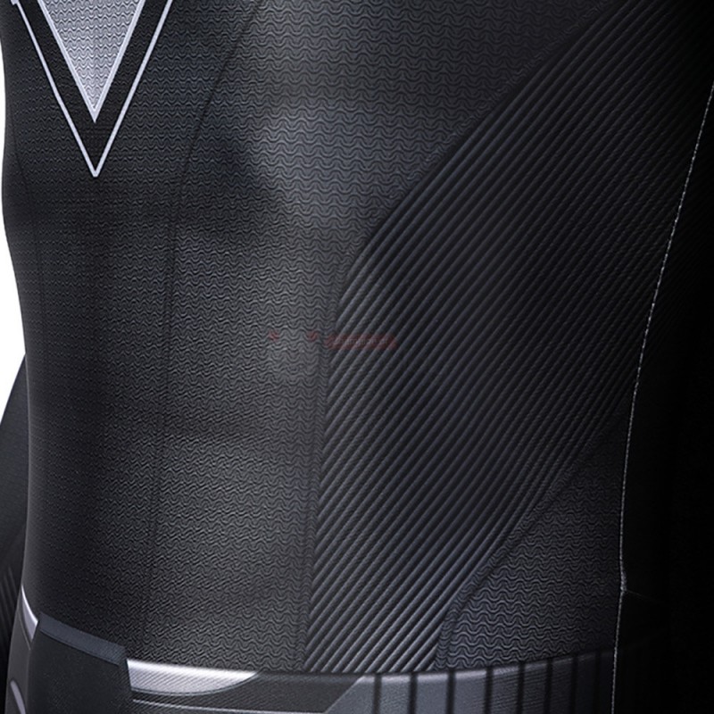 Clark Black Jumpsuit Cosplay Costume