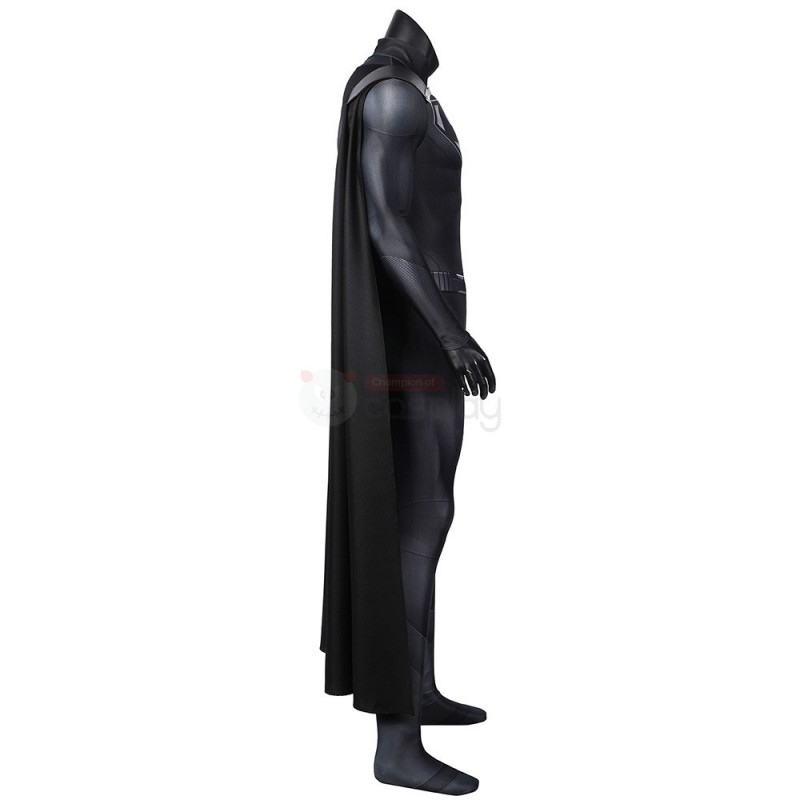 Clark Black Jumpsuit Cosplay Costume