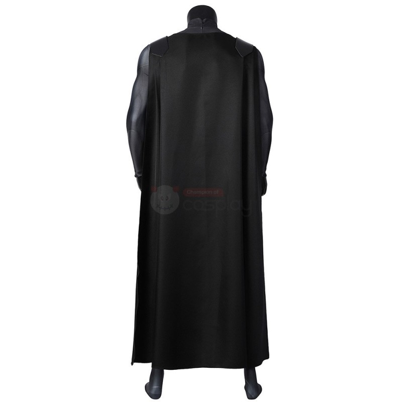 Clark Black Jumpsuit Cosplay Costume