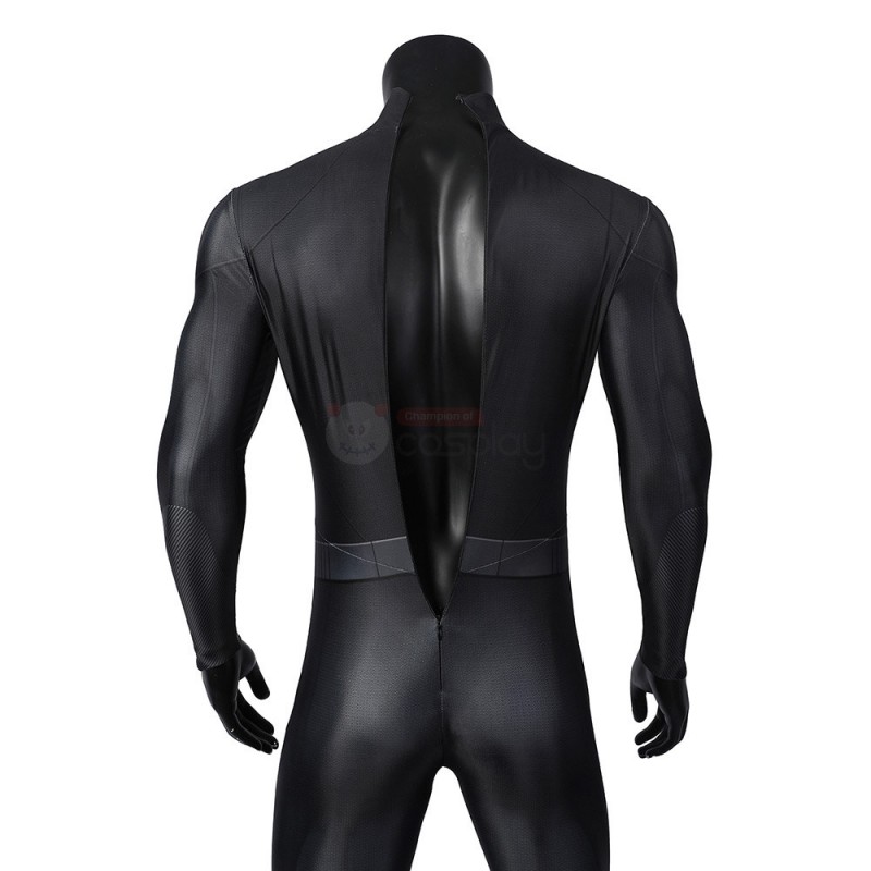 Clark Black Jumpsuit Cosplay Costume