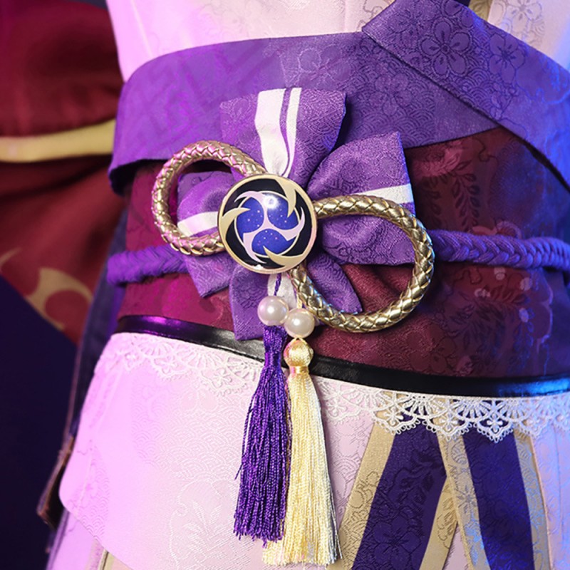 Baal Costume Genshin Impact Raiden Cosplay Suit