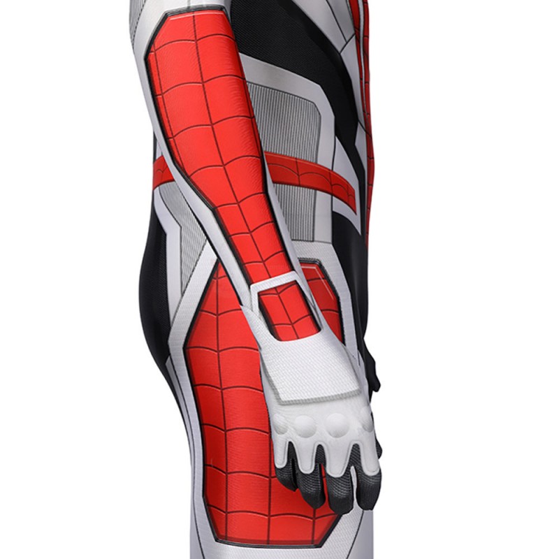Spiderman Costume PS5 Remastered Cosplay New Armored Advanced Suit