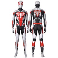Spiderman Costume PS5 Remastered Cosplay New Armored Advanced Suit