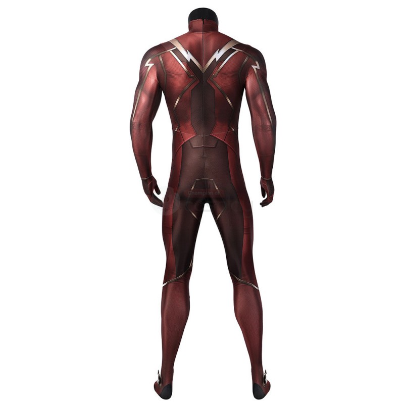 Barry Allen Red Jumpsuit Cosplay Costume