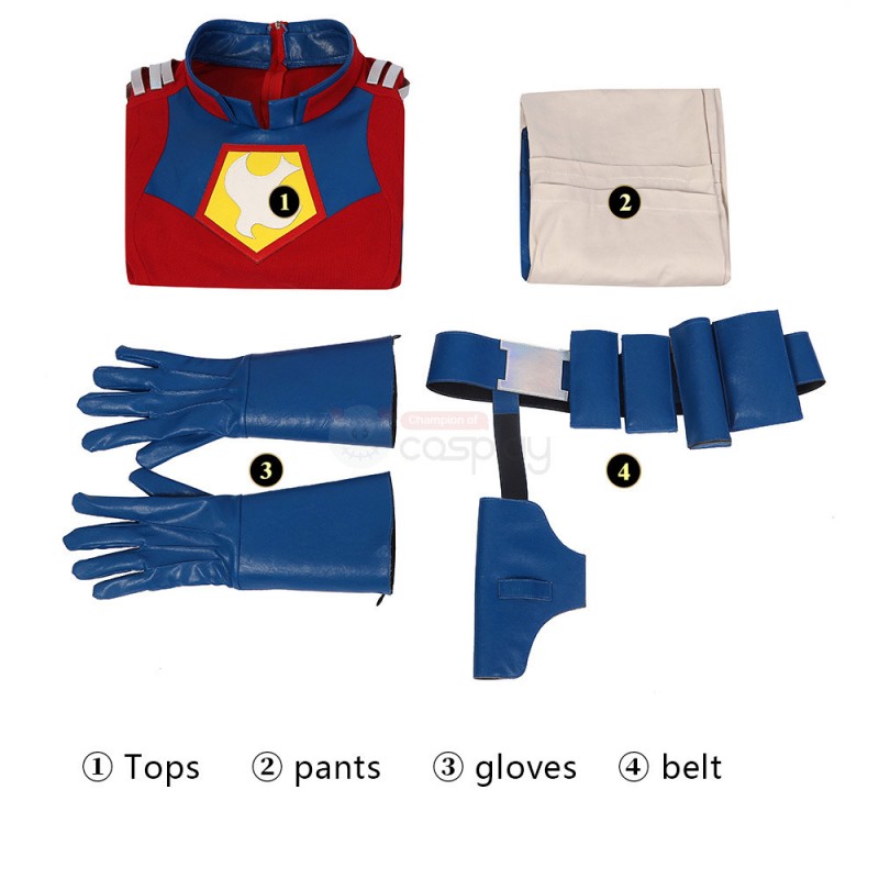 Cena Halloween Costume PM James Gunn Cosplay TSS Suit