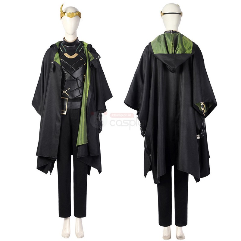 Female Loki Cosplay Costume Sylvie Lushton Lady Loki Suit