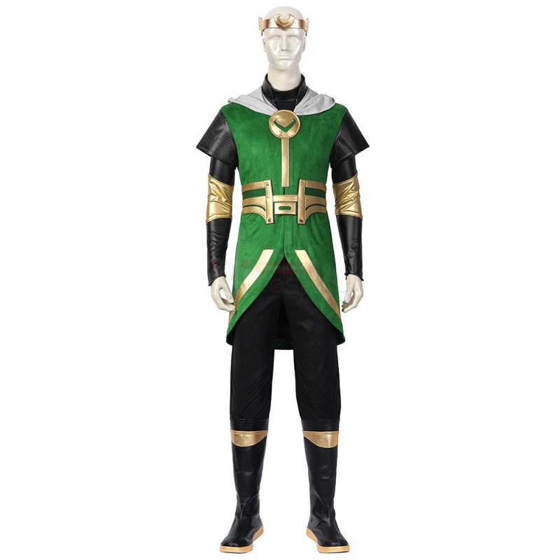 Kids Loki Costume 2021 Loki Laufeyson Cosplay Suit
