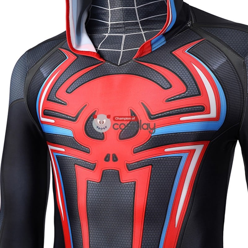 Spiderman Costume Spider-Man PS5 Miles Morales 2099 Cosplay Suit