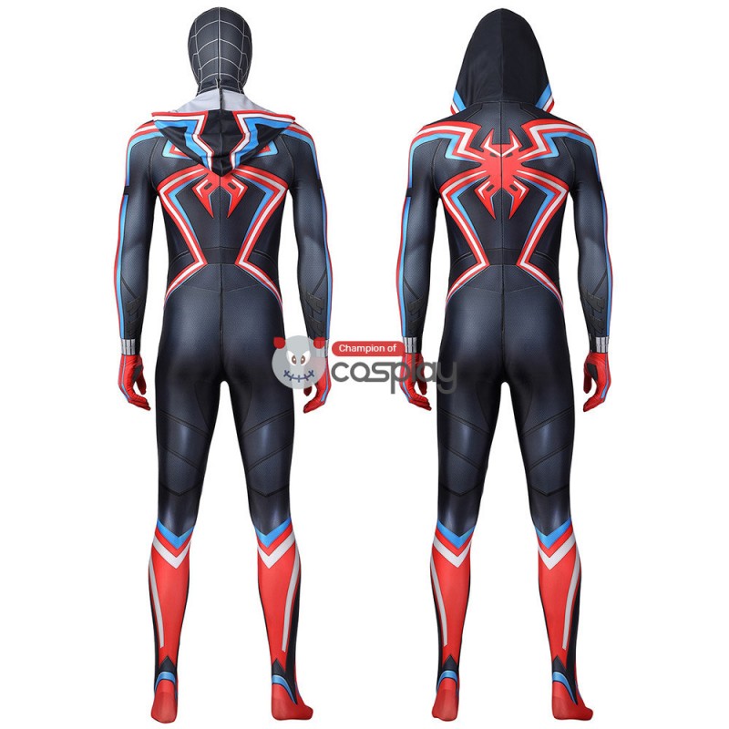 Spiderman Costume Spider-Man PS5 Miles Morales 2099 Cosplay Suit