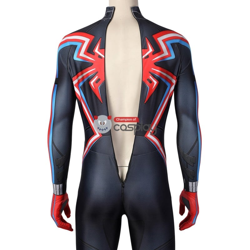 Spiderman Costume Spider-Man PS5 Miles Morales 2099 Cosplay Suit
