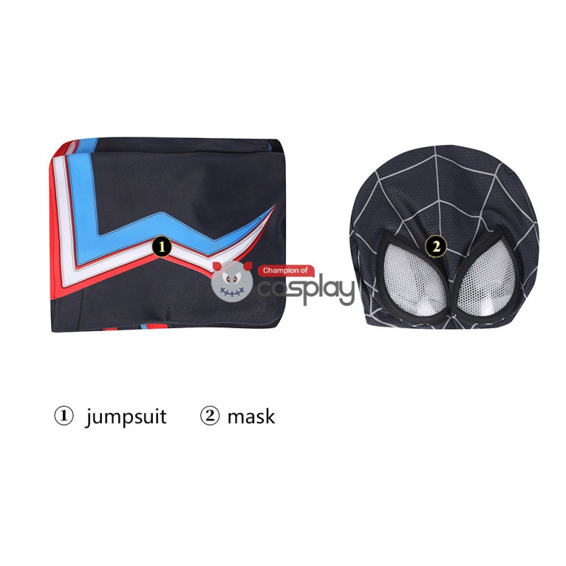 Spiderman Costume Spider-Man PS5 Miles Morales 2099 Cosplay Suit