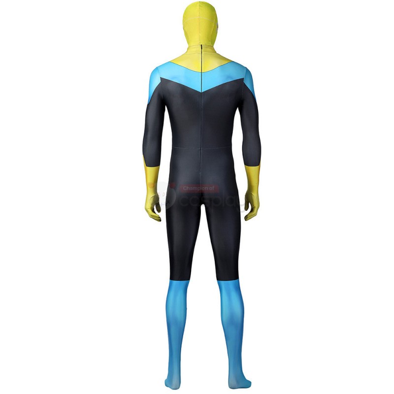 Invincible Mark Grayson Suit Zentai Halloween Cosplay Costume