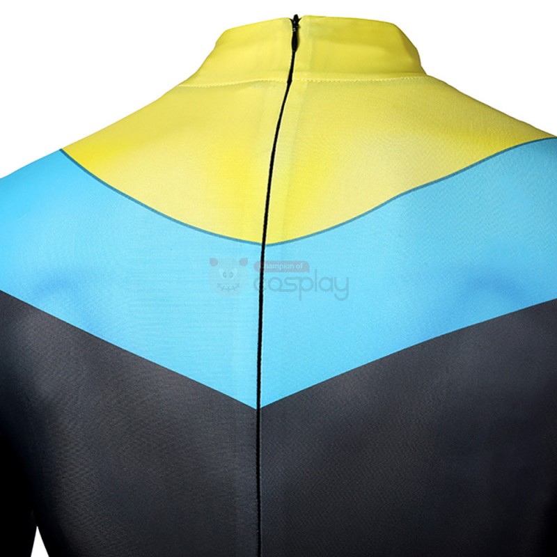 Invincible Mark Grayson Suit Zentai Halloween Cosplay Costume