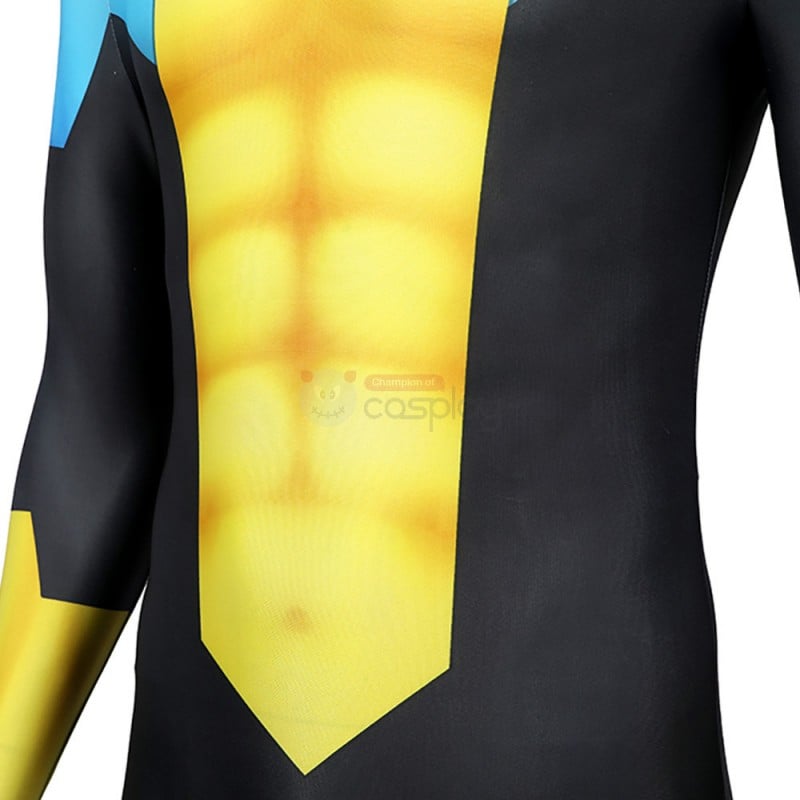 Clearance Sale - Male XL Invincible Mark Grayson Jumpsuit with Crotch Zipper