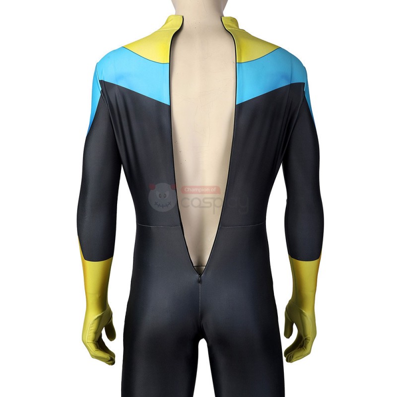 Invincible Mark Grayson Suit Zentai Halloween Cosplay Costume