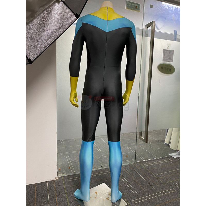 Invincible Mark Grayson Suit Zentai Halloween Cosplay Costume