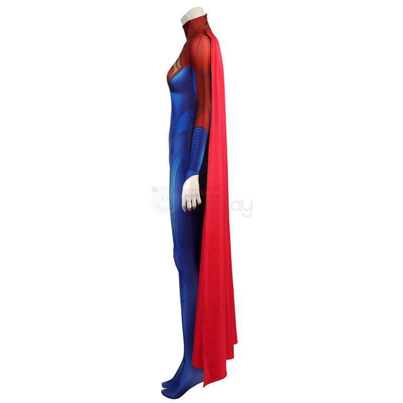 Flashpoint Supergirl Costume 2022 New The Flash Kara Zor-El Cosplay Suit